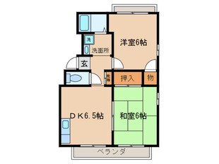 エステ－トピア松栄Ⅱの物件間取画像